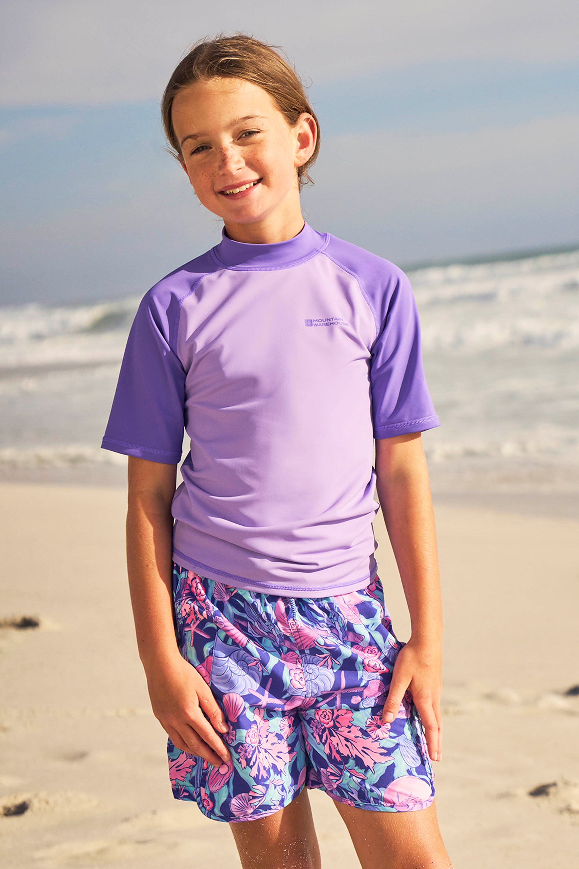 Kids Rash Vests Boys Girls Rash Vests Mountain Warehouse GB
