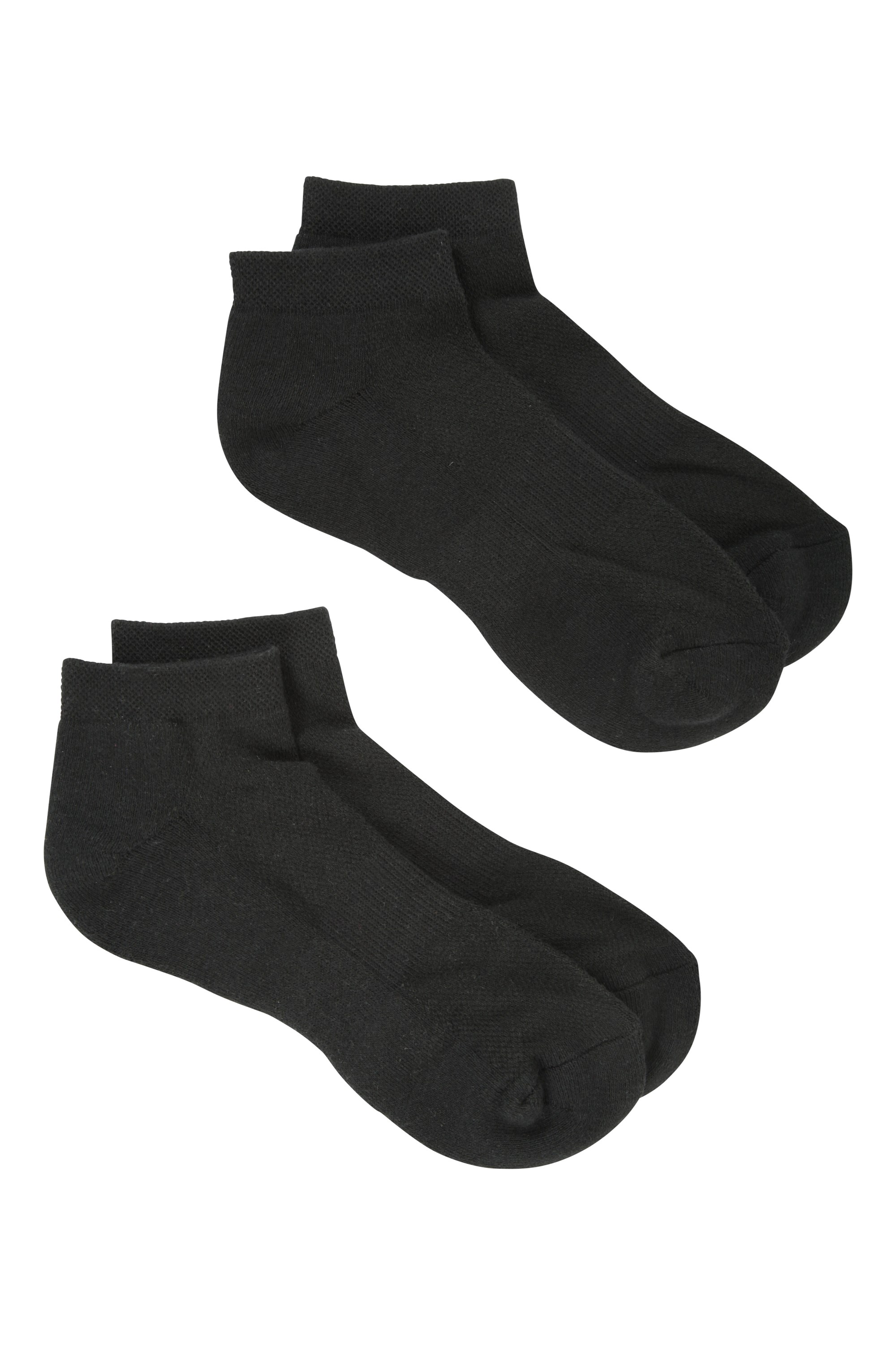 Active Trainer Socks - 2 Pack - Black