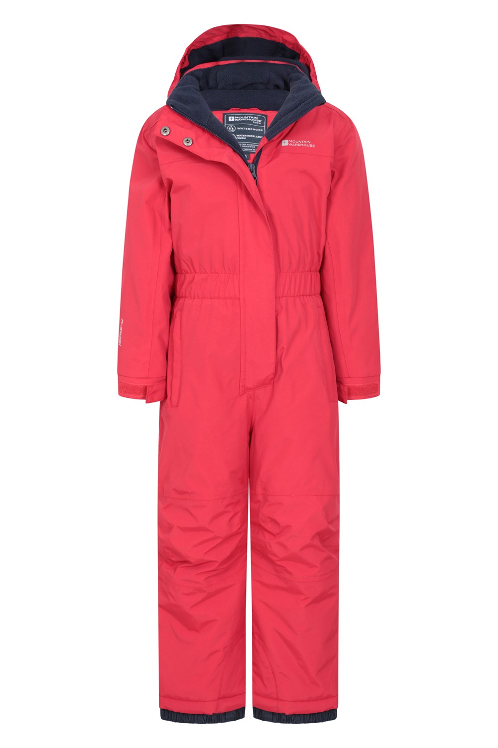 Mountain Warehouse Kids All In One Waterproof Snowsuit Fleece Lined Boys Girls - Picture 14 of 77