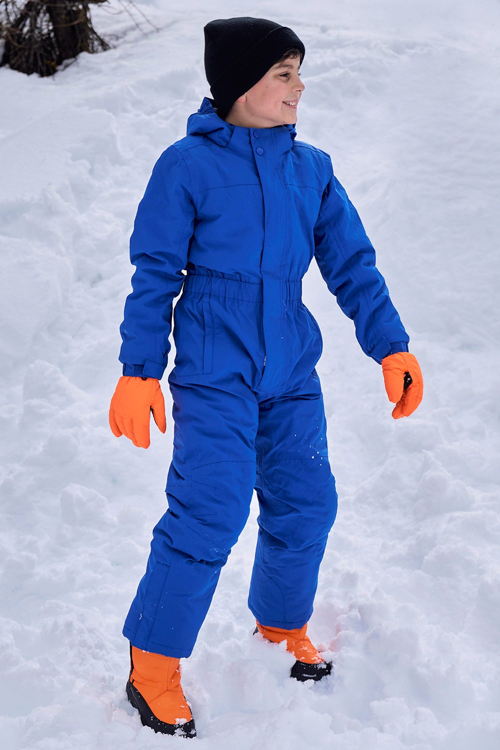 Mountain Warehouse Kids All In One Waterproof Snowsuit Fleece Lined Boys Girls - Picture 34 of 77