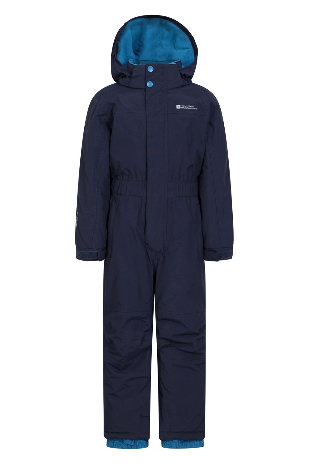 Mountain Warehouse Kids All In One Waterproof Snowsuit Fleece Lined Boys Girls - Picture 50 of 77