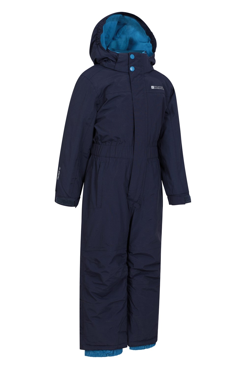Mountain Warehouse Kids All In One Waterproof Snowsuit Fleece Lined Boys Girls - Picture 52 of 77