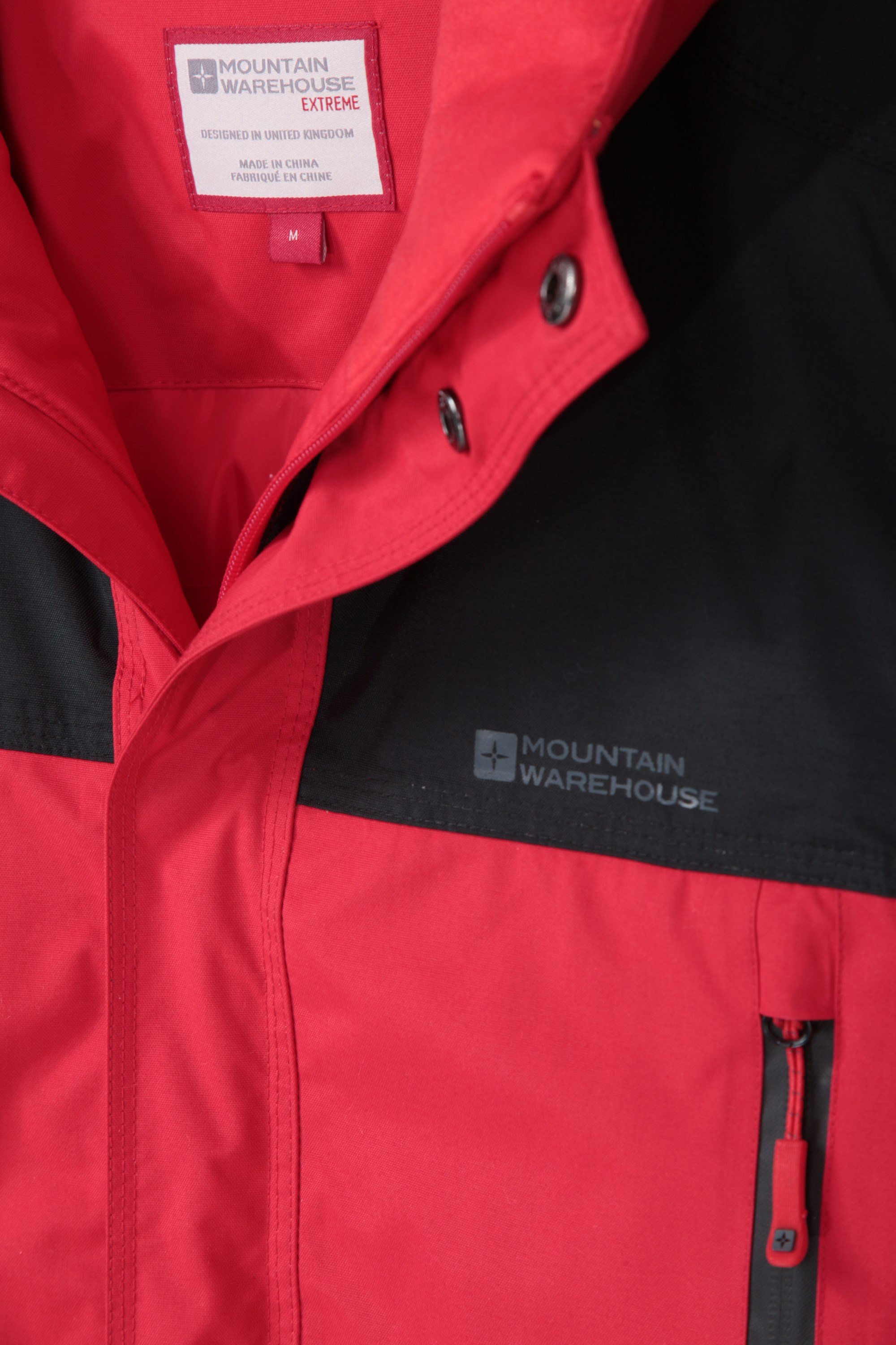 Mountain Warehouse Antarctic Mens Waterproof Puffer Rain Jacket