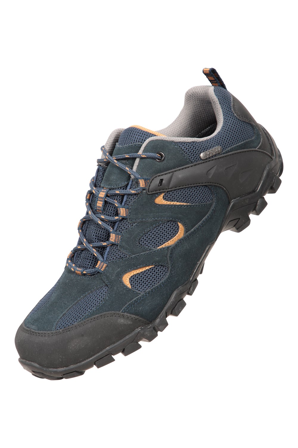 Mountain Warehouse Mens Walking Shoes Waterproof Breathable 100% Rubber ...