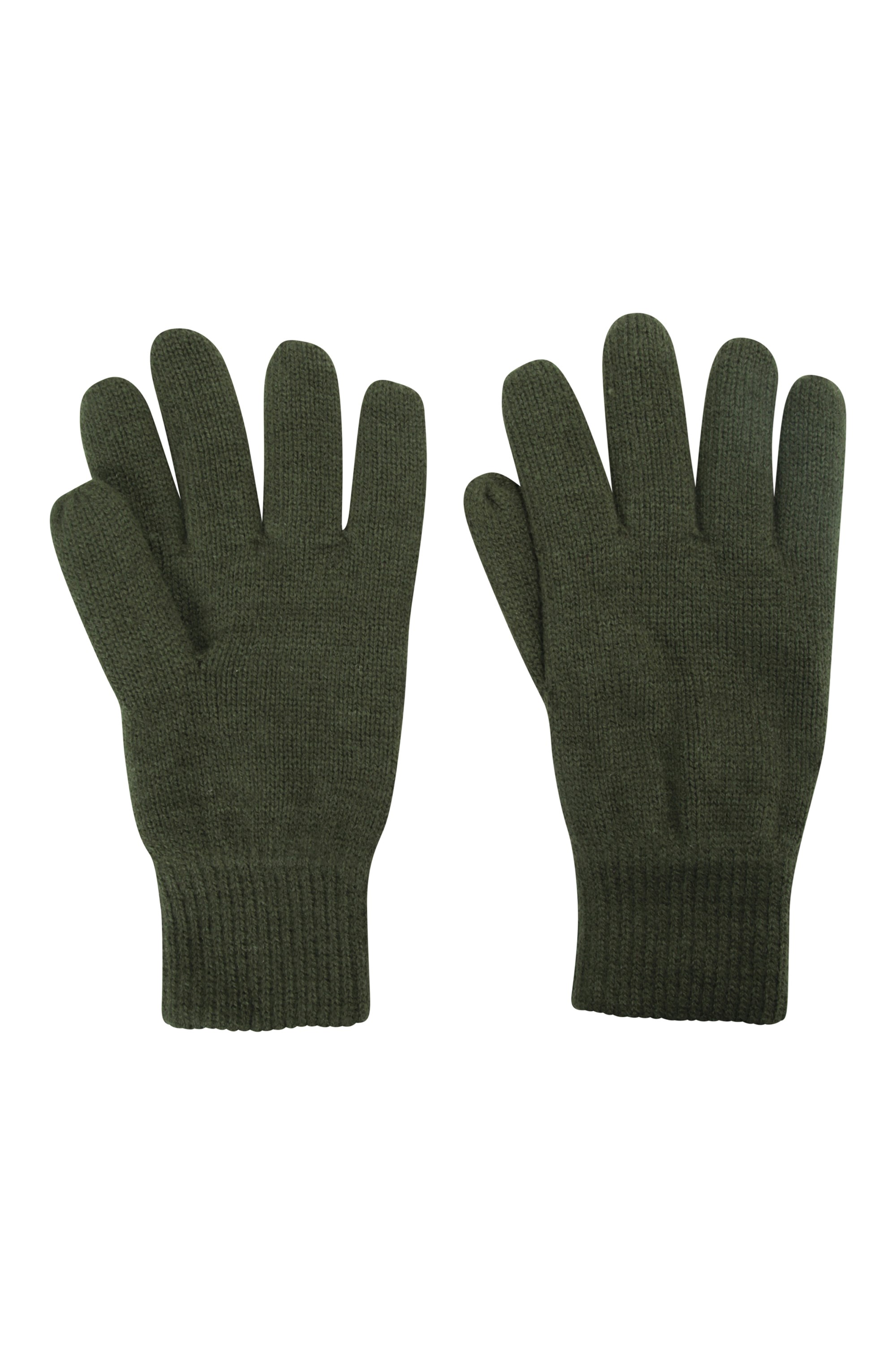 Mountain Warehouse Thinsulate Mens Knitted Gloves Green