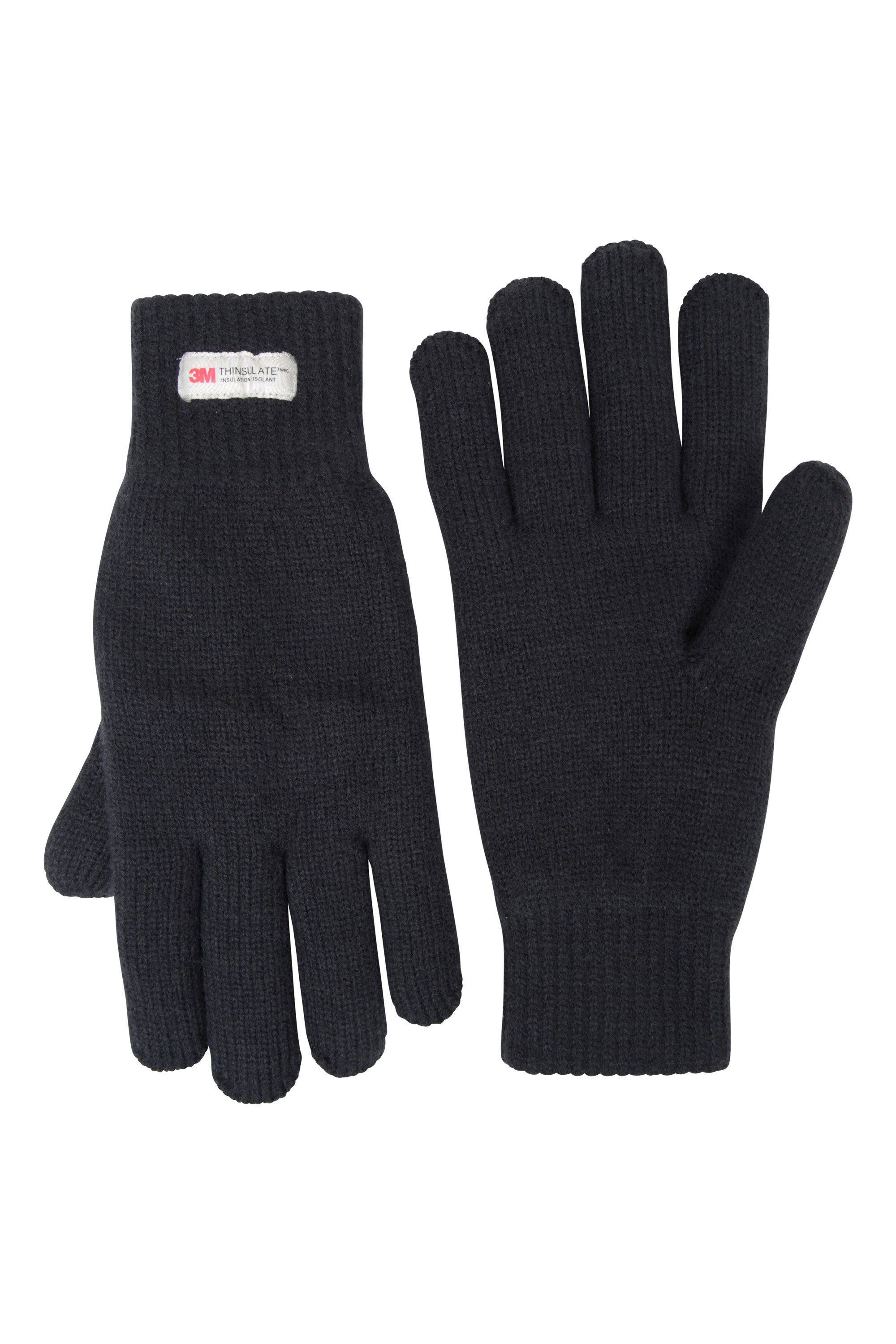Thinsulate Mens Knitted Gloves - Navy