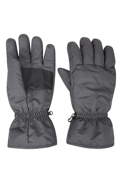 Mens Ski Gloves - Grey