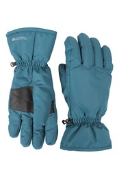 Mens Ski Gloves Petrol