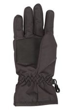 Black KIDS WATER RESISTANT SNOW GLOVE Image 3