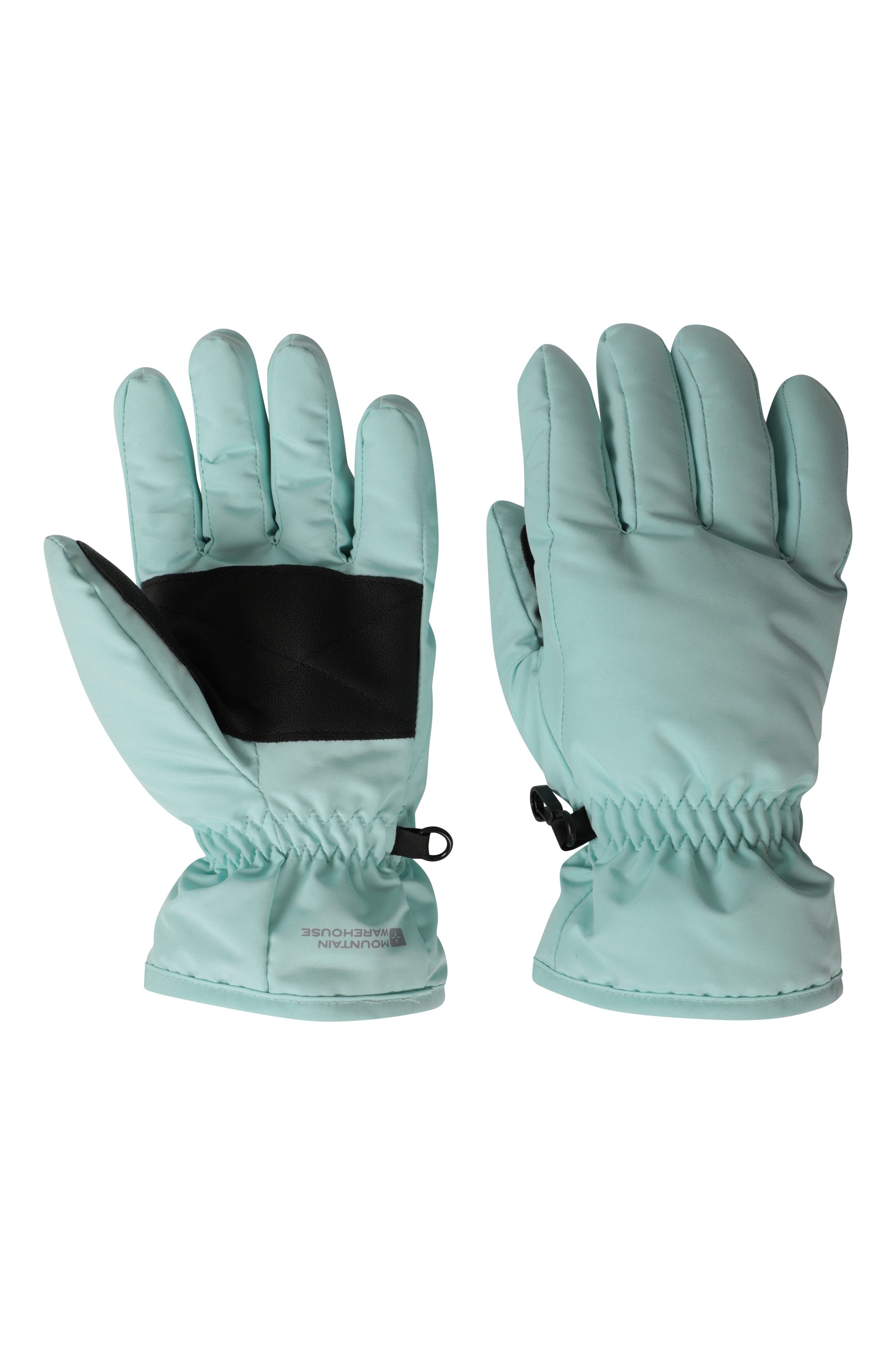 Adjustable Cuffs Snow Proof Ski Gloves Fleece Lined Mountain Warehouse Kids Snow Mittens 