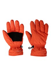 Kids Ski Gloves Orange