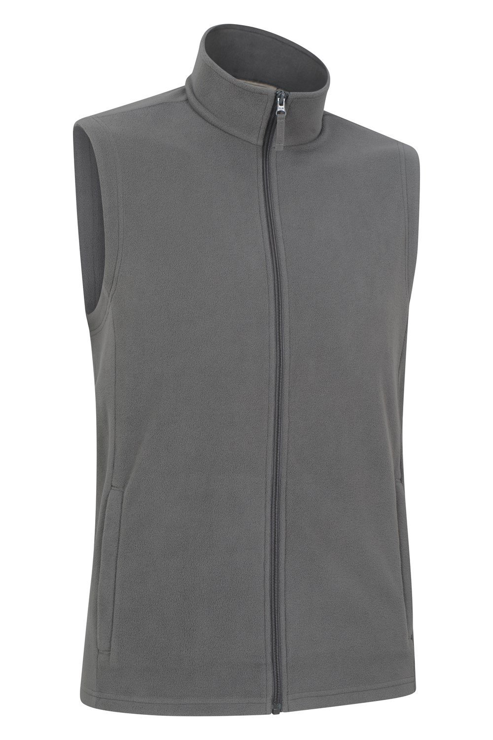 Mountain Warehouse Mens Camber Gilet Male Micro Fleece Waterproof Anti Pill Coat - Picture 35 of 50