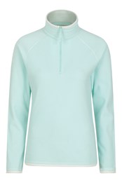 Forro Polar Montana Mujer Verde Menta