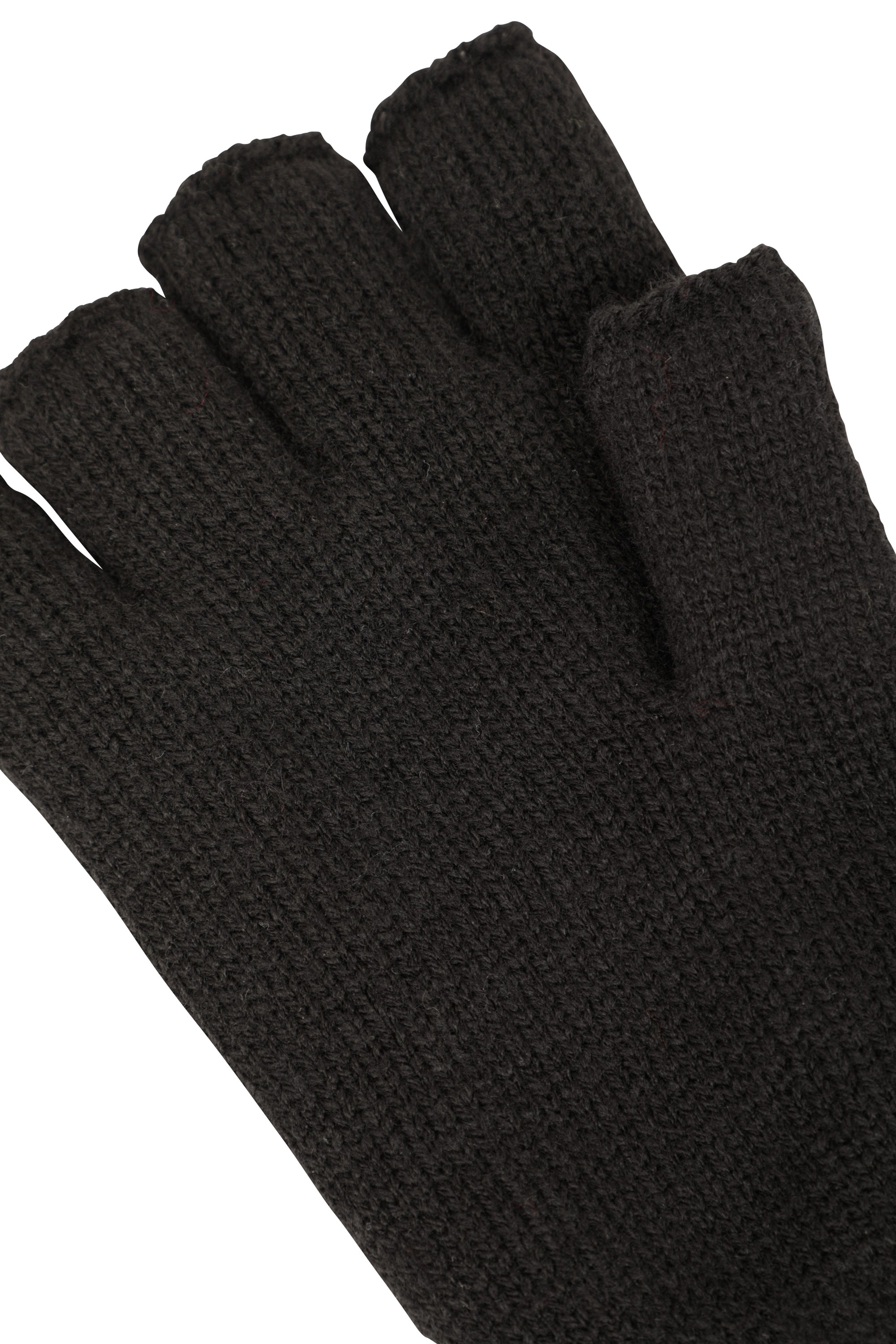 Mountain Warehouse Universal Fingerless Fishing Gloves - Green | Size S