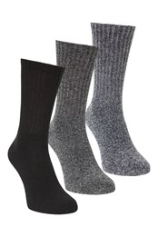 Outdoor Sock 3-Pack Black