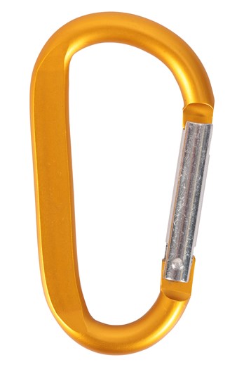 Guide + Gear Hiker Carabiner Keychain - Visit Grove City