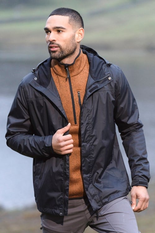 Waterproof Hooded Jacket For Men - Stylish And Functional Outdoor