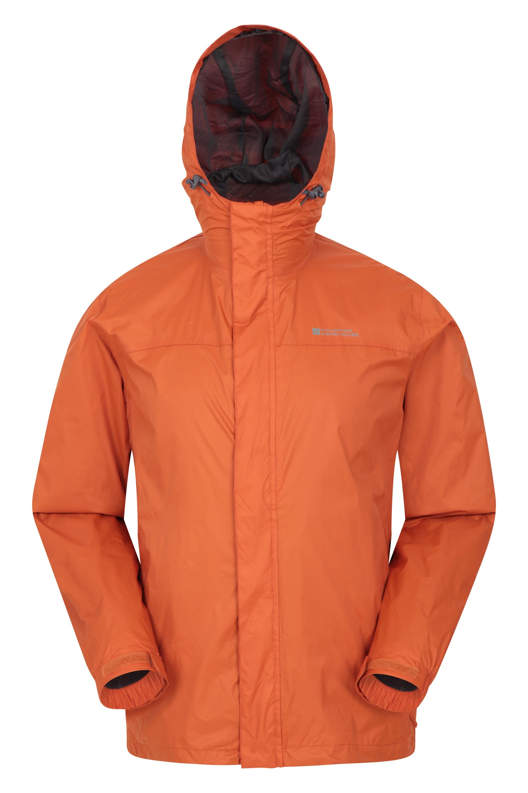 Mountain Warehouse Mens Waterproof Jacket Coat Cagoule Hood Breathable 