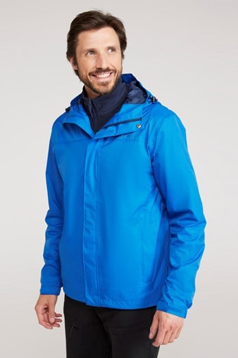 Torrent Mens Waterproof Jacket Cobalt