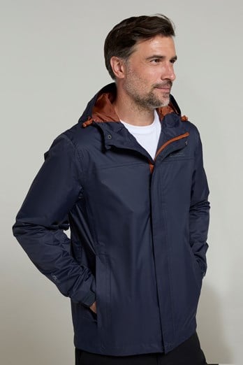 Torrent Mens Waterproof Jacket Dark Blue