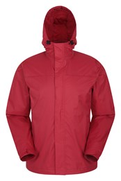 Torrent Mens Waterproof Jacket Dark Red