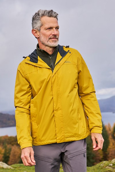 Torrent Mens Waterproof Jacket - Yellow