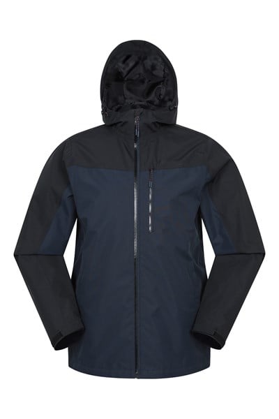 Brisk Extreme Mens Waterproof Jacket - Navy