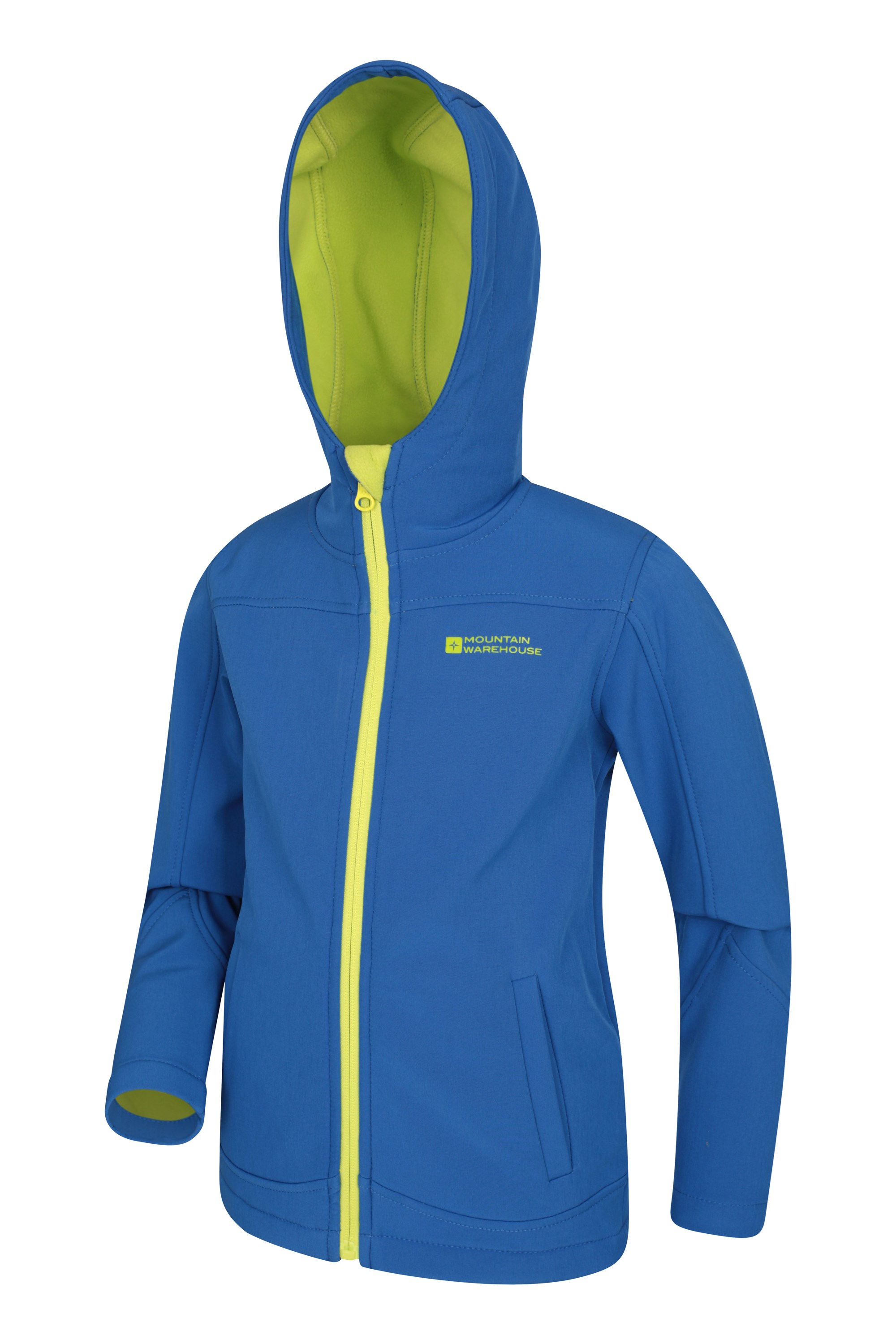 Mountain Warehouse Kids Water-Resistant Softshell Jacket Outdoors 