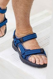 Crete Mens Sandals Blue