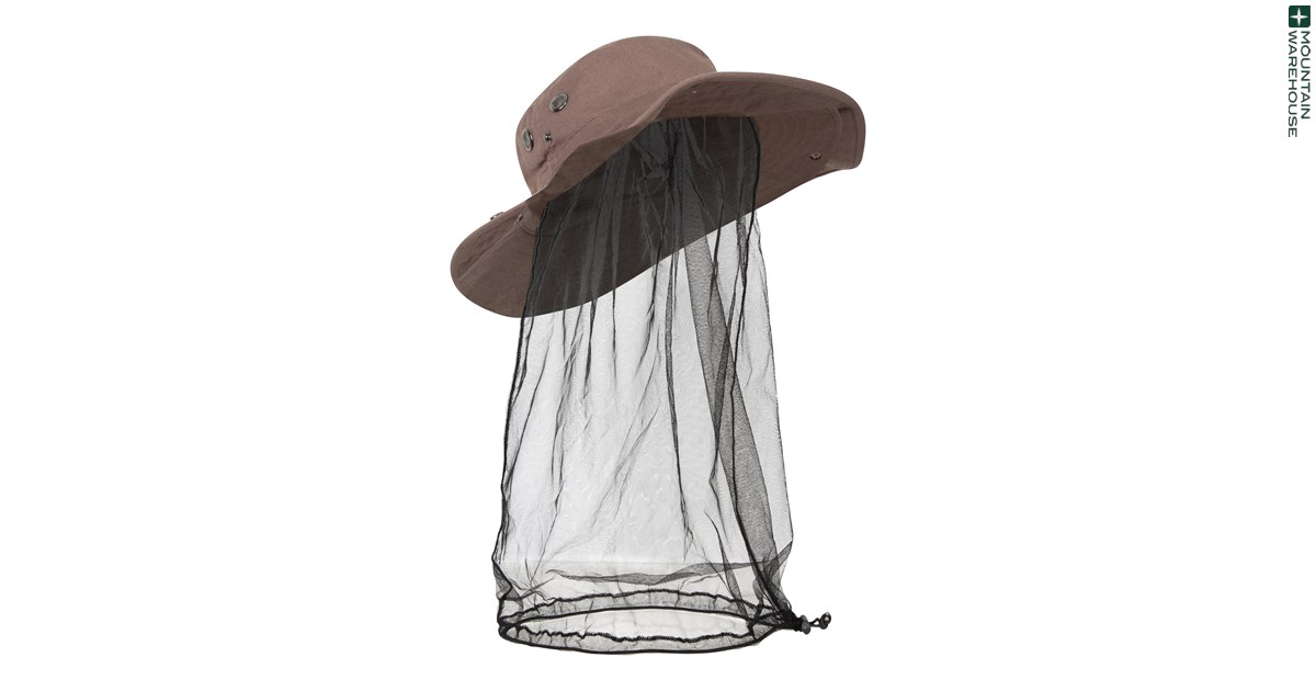 Buy Mountain Warehouse Blue Travel Anti-Mosquito Brim Hat - Mens