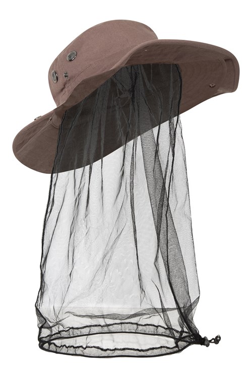 Mountain Warehouse Australian Brim Hat - 100% Cotton Summer Sun Cap