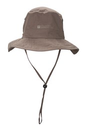 Australian Brim Hat with Head Net Jasny brąz
