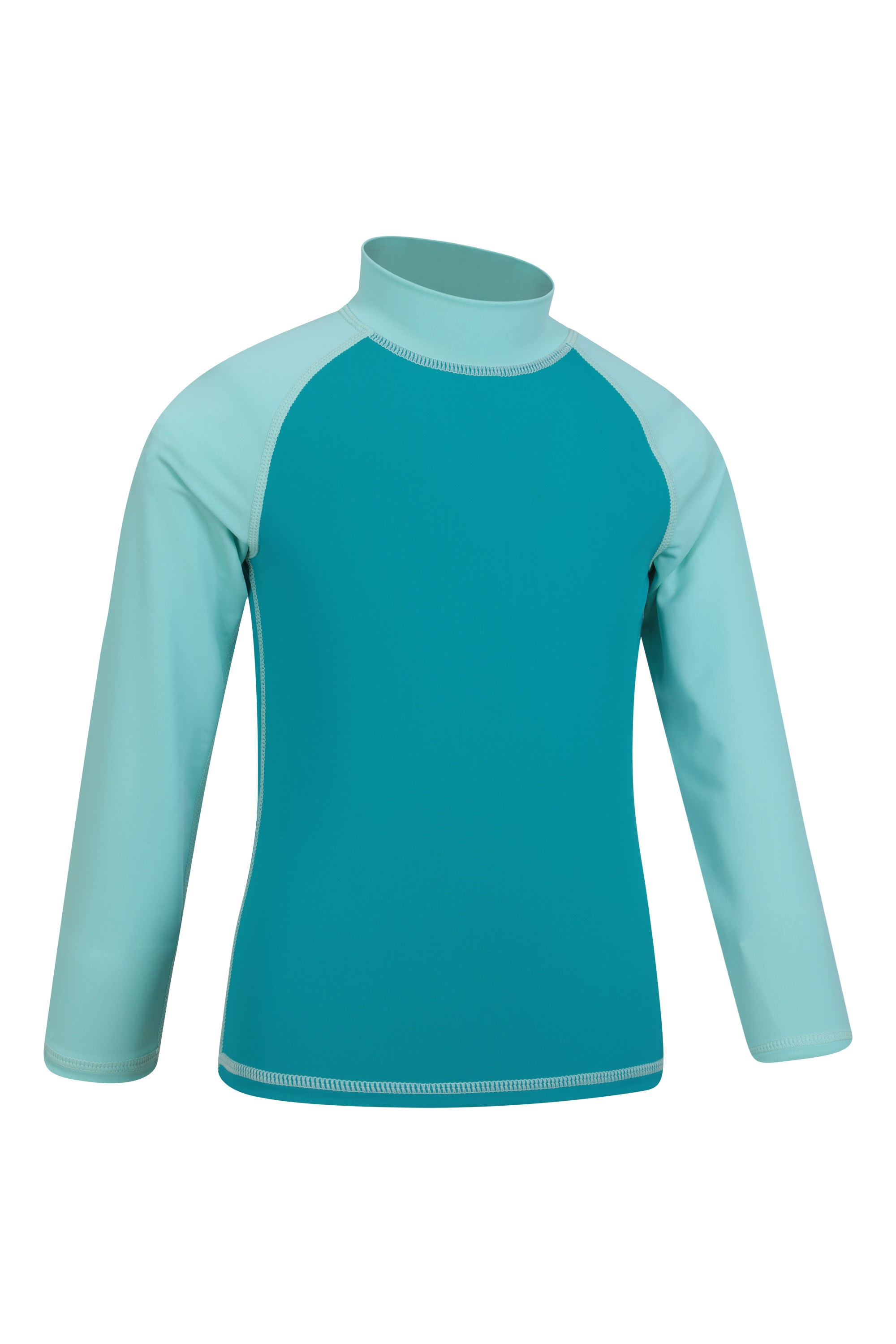 Mountain Warehouse Kids Long Sleeve Rash Vest Quick Dry UV Protection Boys Girls - Picture 81 of 92