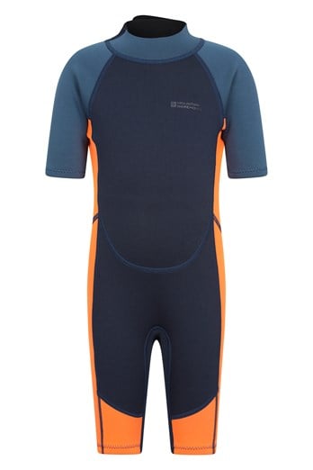 Kids Shorty 2.5/2mm Wetsuit Bright Orange