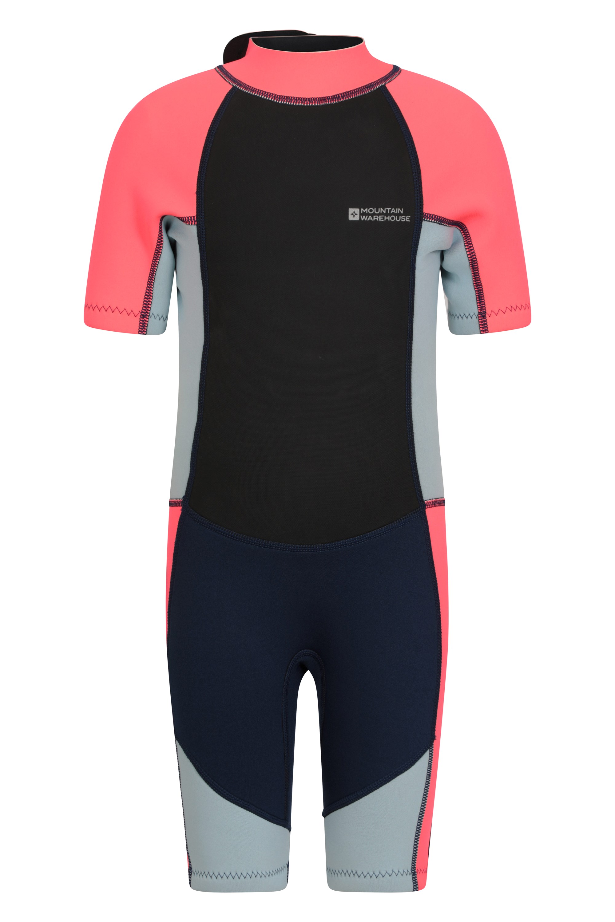 Kids Shorty 2. 5/2mm Wetsuit - Pink