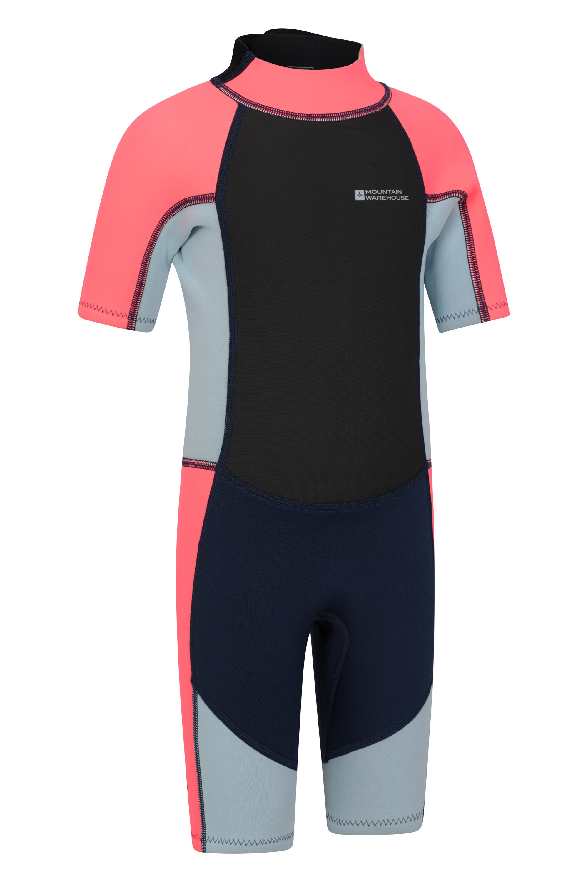 GoldFin Kids Wetsuit Shorty, Toddler Thermal Swimsuit 2mm Boys