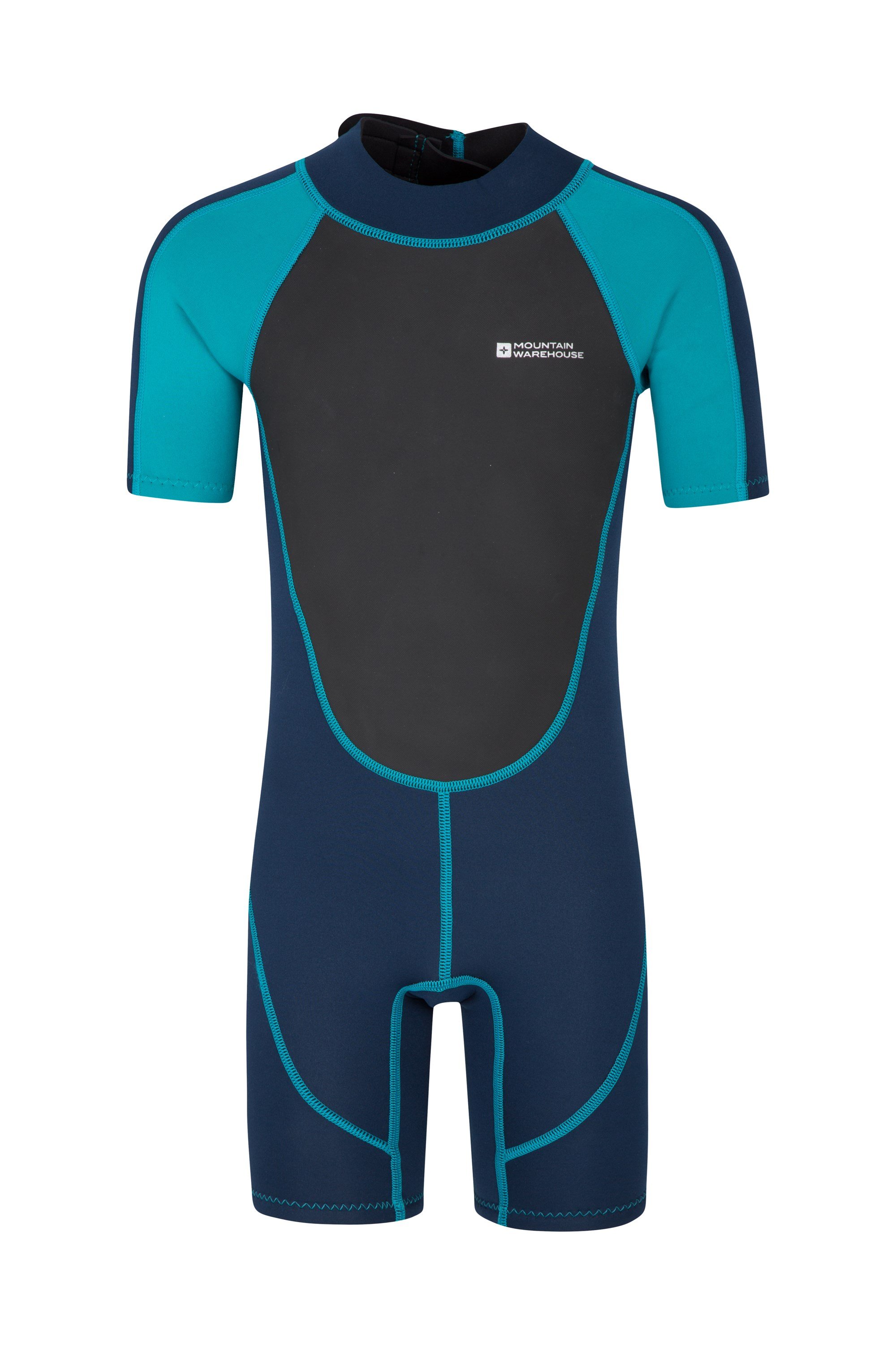 Kids Shorty 2. 5/2mm Wetsuit - Teal