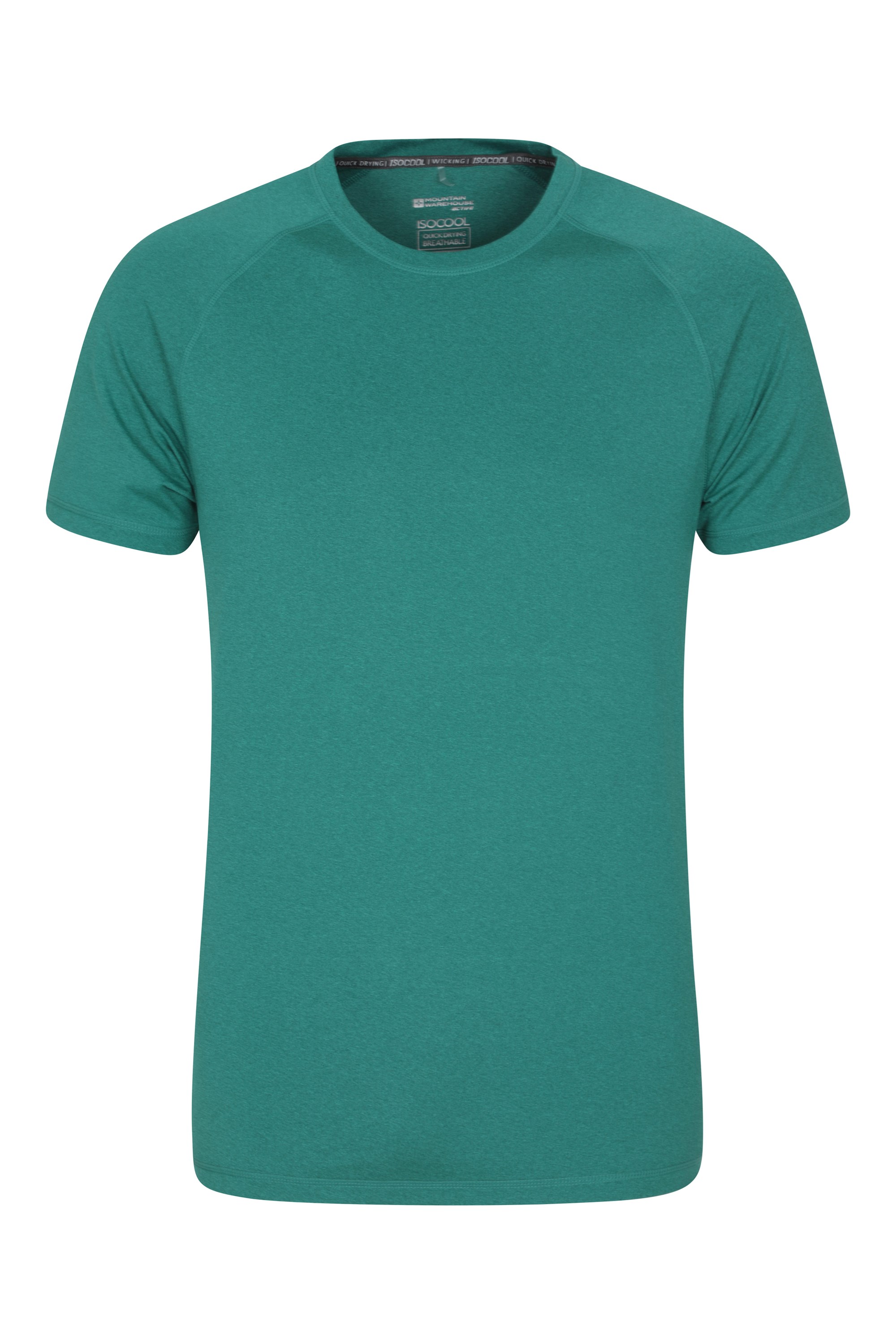 T-Shirt Agra Melange Hommes - Vert