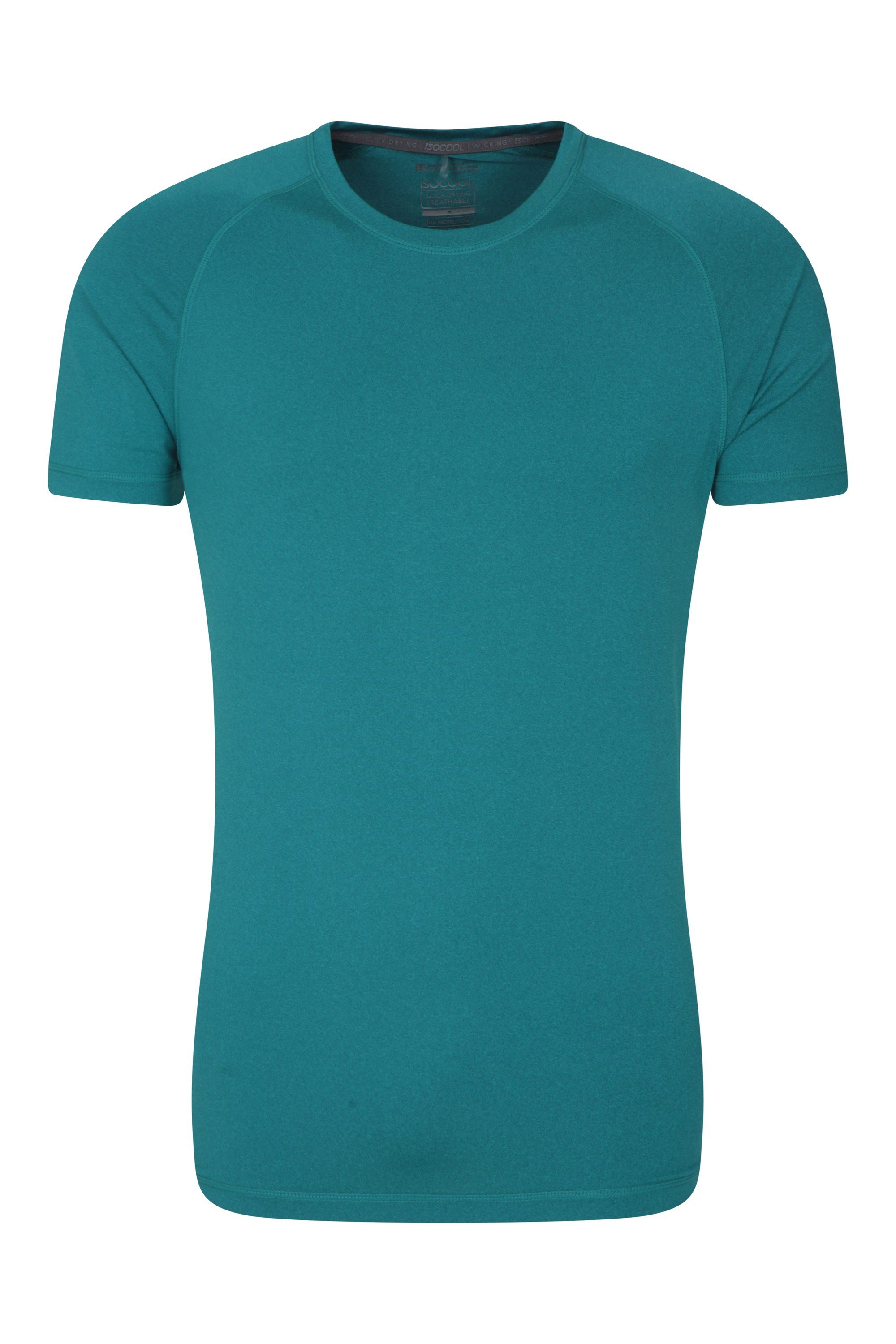 T-Shirt Agra Melange Hommes - Sarcelle