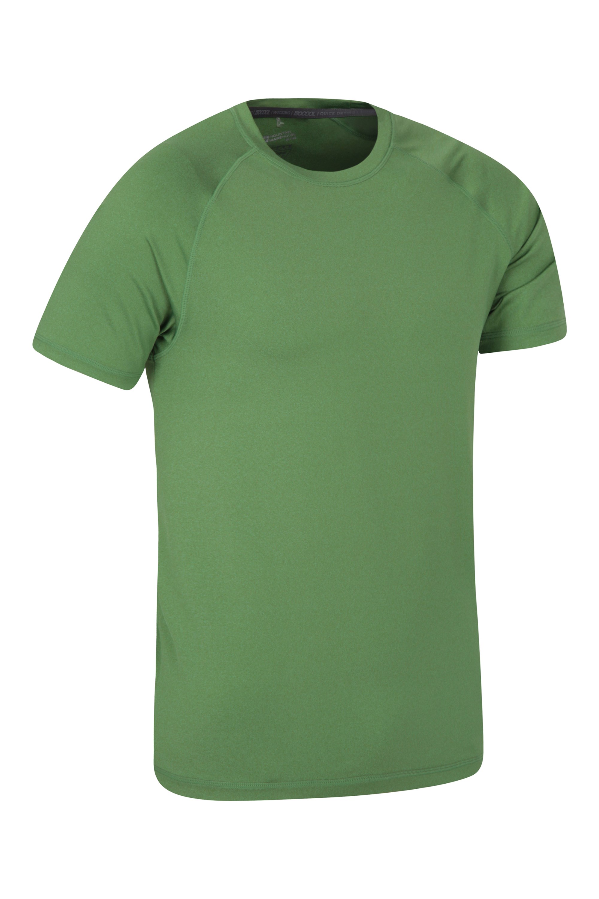 Mountain Warehouse T di IsoCool della banda di Agra camicia leggera di estate Tshirt UV di protezione UPF30 rapidamente asciutta Breathable altamente Wicking 