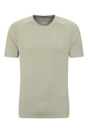 Męski T-shirt Agra Melange Khaki