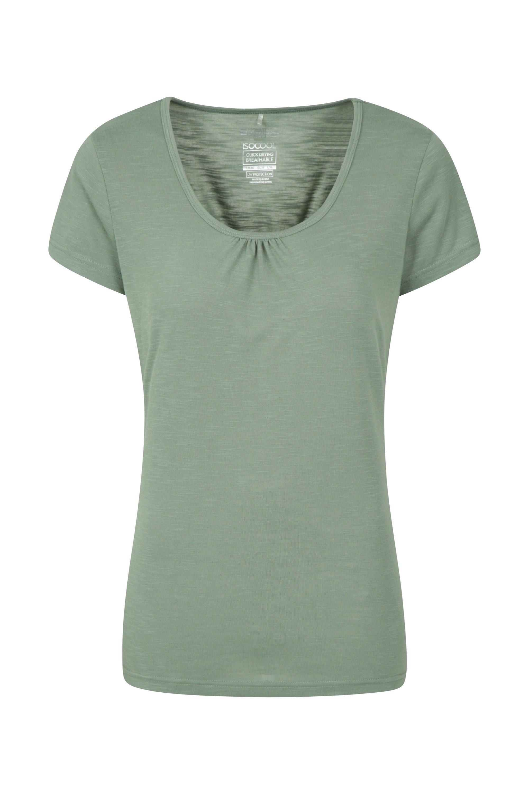 Mountain Warehouse Agra Womens T Shirt Green