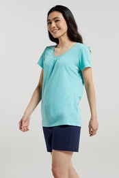 T-shirt femme Agra base layer Vert Menthe