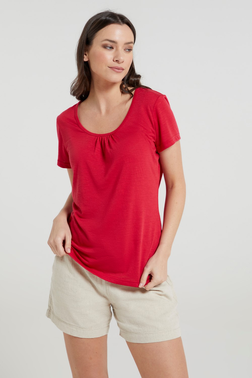 Mountain Warehouse Womens Agra T-Shirt IsoCool Quick Dry Breathable Ladies Top - Picture 110 of 134