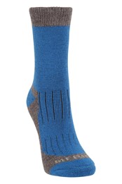 Merino Socken für Kinder Kobalt