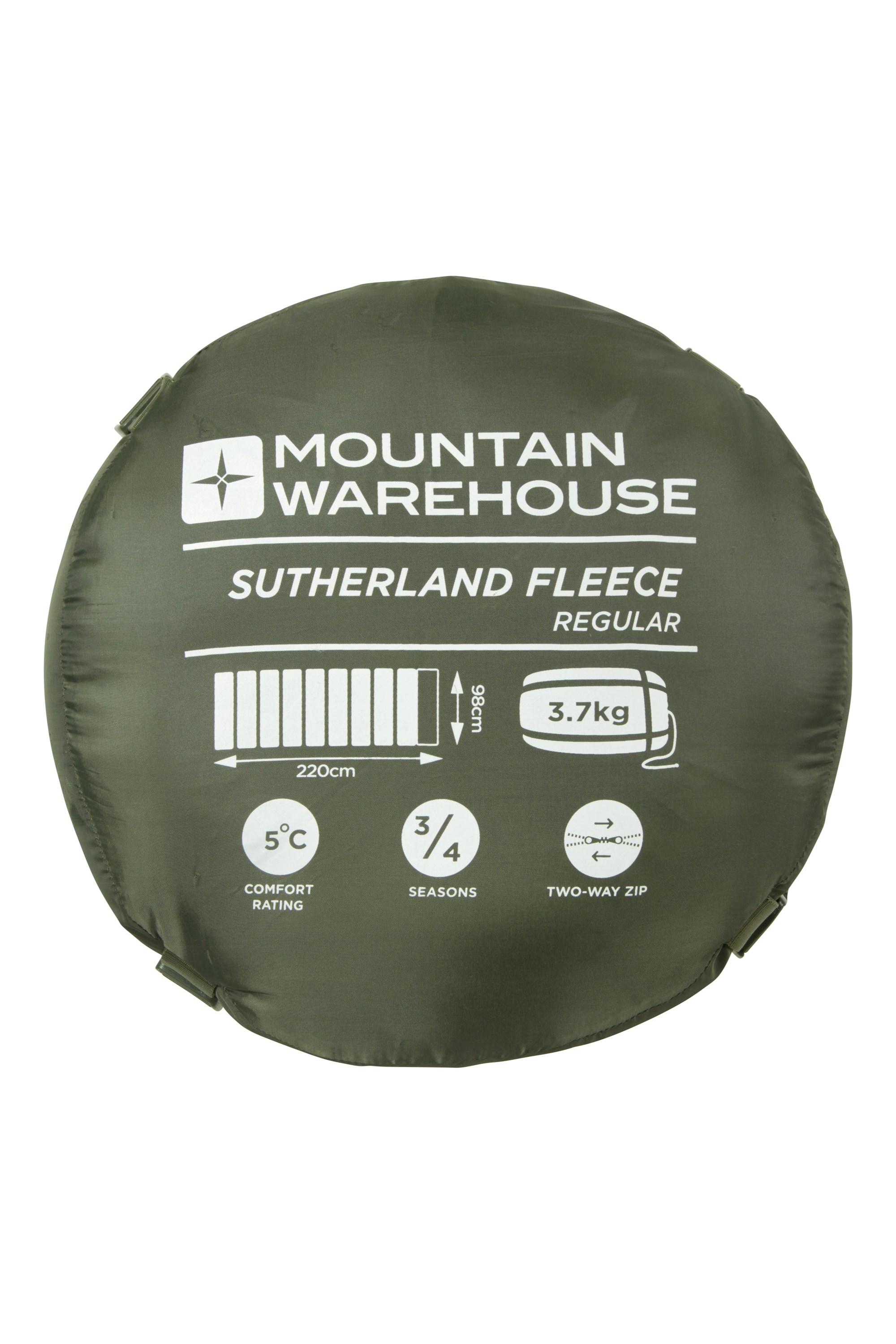 Sutherland 5°C Fishing Style Sleeping Bag