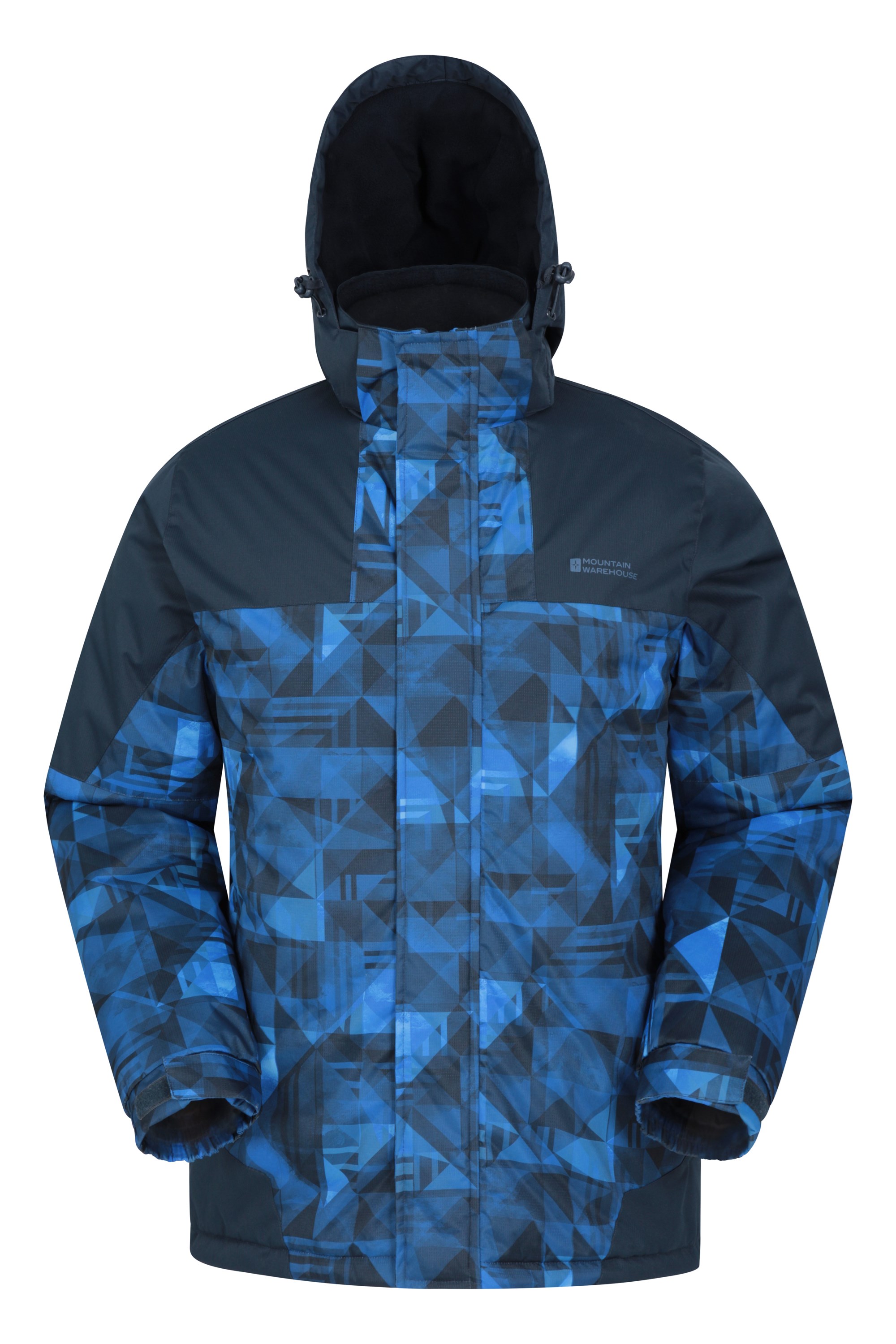 Mountain Warehouse Shadow Mens Printed Ski Jacket Warm Snow Jacket