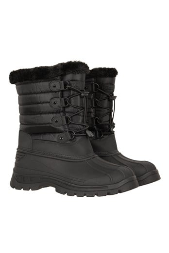 Whistler Womens Adaptive Snow Boots Black