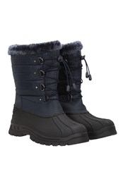 Whistler Womens Adaptive Snow Boots Navy
