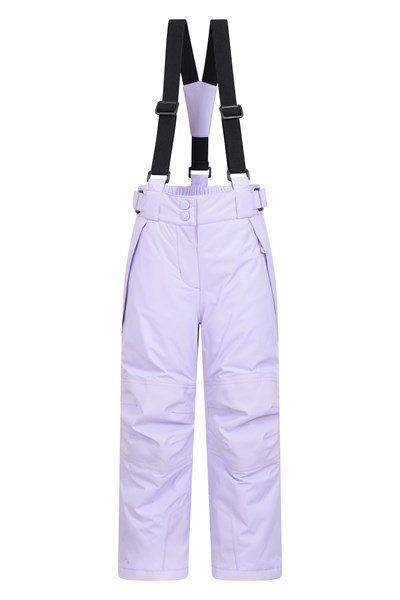Falcon Extreme Kids Waterproof Ski Pants - Purple